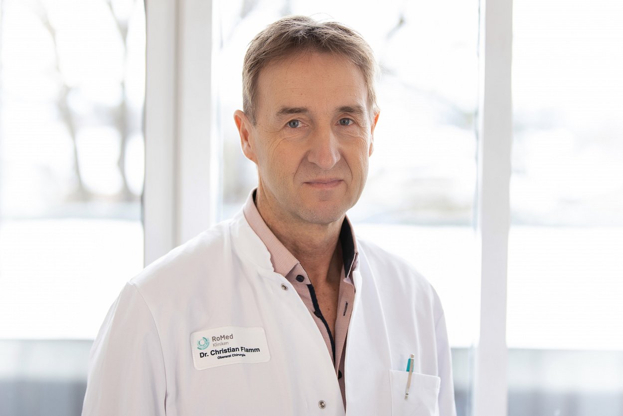 Dr. med. Christian Flamm, Leitung Hernienzentrum, Oberarzt