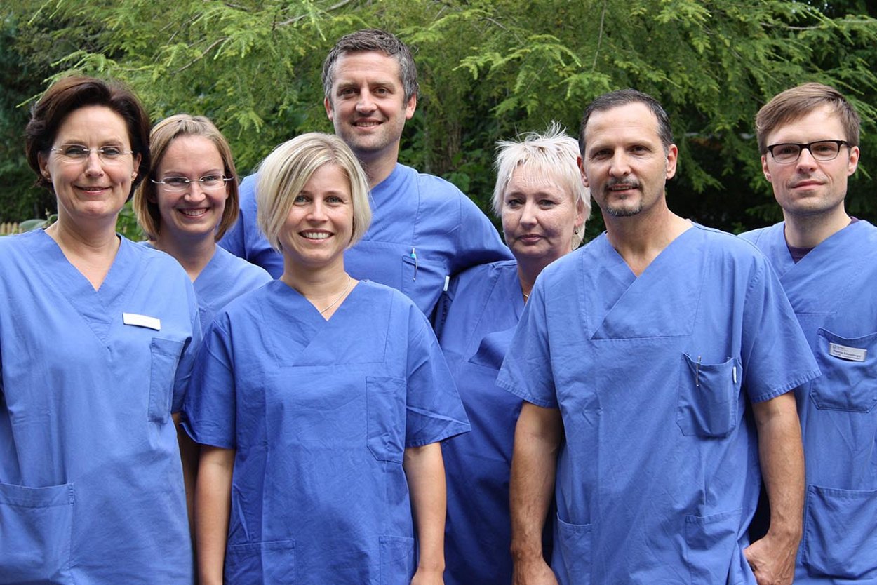 Das Team der Anästhesiepflege