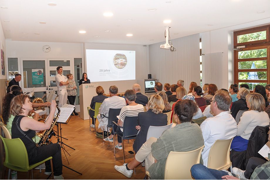 Ein Grund zum Feiern: 20 Jahre Palliativmedizinischer Dienst an der RoMed Klinik Bad Aibling
