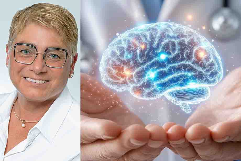 Judith Hantl-Merget, Pflegedirektorin und Prokuristin der RoMed Kliniken verantwortet als Projektleiterin den Einsatz von KI, Foto: ElsnerFotografie, AdobeStock_1100877374