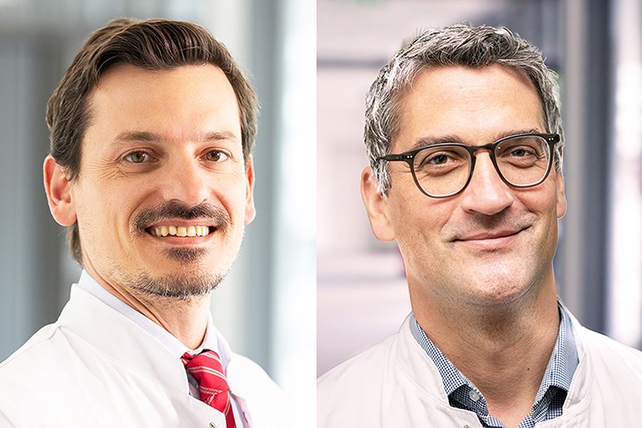 Chefarzt Dr. Georgious Ntoulias und Chefarzt PD Dr. Andreas Bauer Chefarzt Dr. Georgious Ntoulias und Chefarzt PD Dr. Andreas Bauer