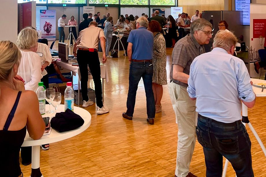 Reges Interesse herrschte bei der Industrieausstellung.