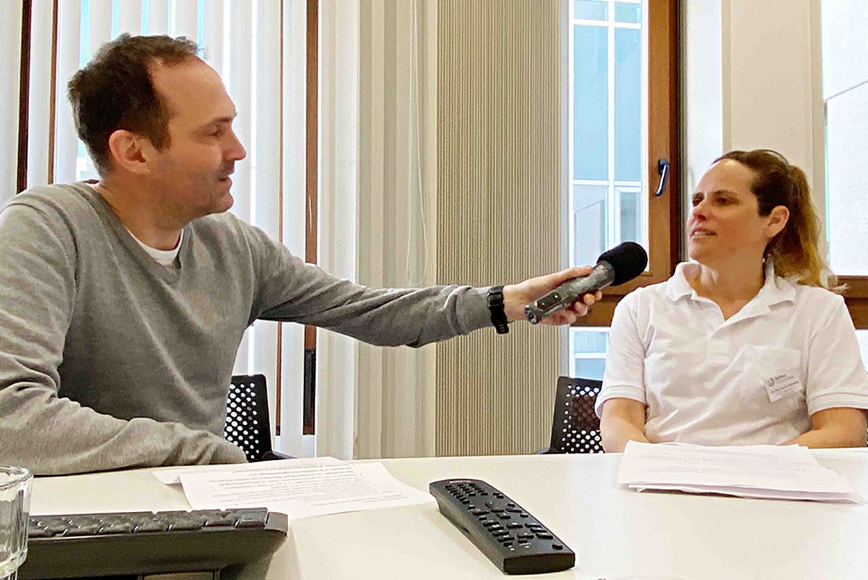 Christoph Grabner und Dr. Sandra Sommerey im Interview Christoph Grabner und Dr. Sandra Sommerey im Interview