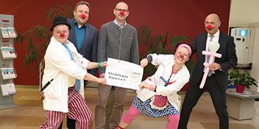 Klinikclowns Muck und Kathi Strophe 